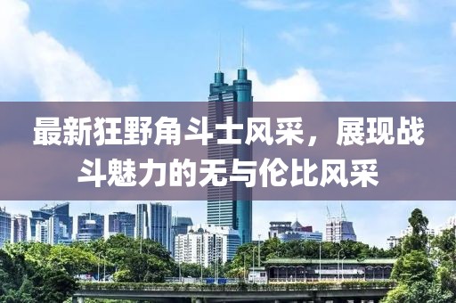 最新狂野角斗士风采，展现战斗魅力的无与伦比风采