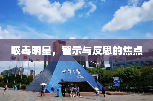 吸毒明星，警示与反思的焦点