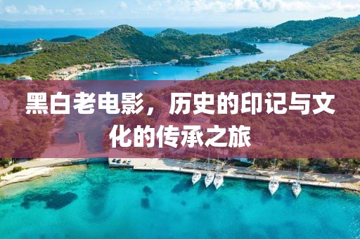 黑白老电影，历史的印记与文化的传承之旅