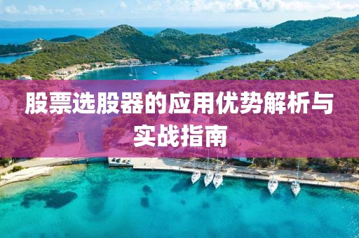 股票选股器的应用优势解析与实战指南