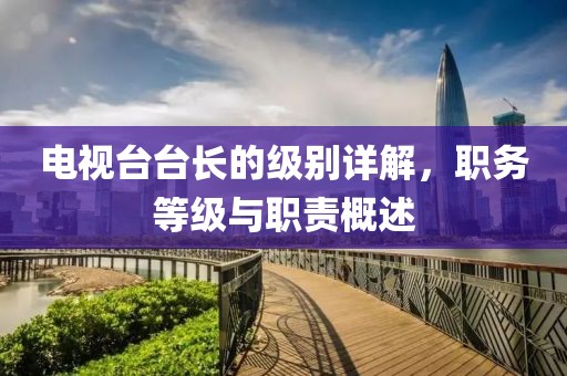 电视台台长的级别详解，职务等级与职责概述