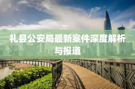 礼县公安局最新案件深度解析与报道