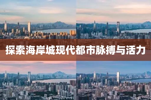 探索海岸城现代都市脉搏与活力