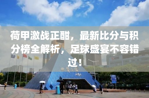 荷甲激战正酣，最新比分与积分榜全解析，足球盛宴不容错过！
