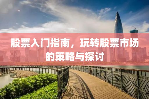股票入门指南，玩转股票市场的策略与探讨