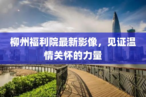 柳州福利院最新影像，见证温情关怀的力量