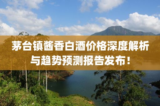 茅台镇酱香白酒价格深度解析与趋势预测报告发布！