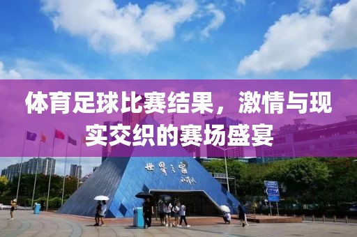 体育足球比赛结果，激情与现实交织的赛场盛宴