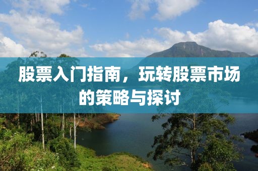 股票入门指南，玩转股票市场的策略与探讨