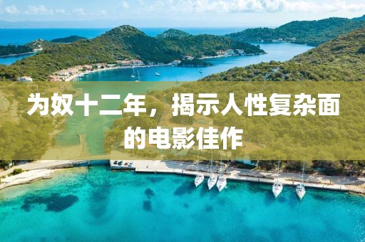 为奴十二年，揭示人性复杂面的电影佳作