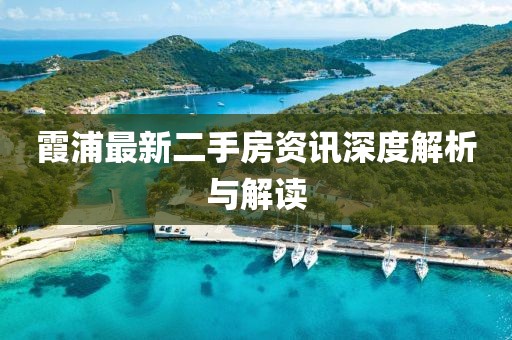 霞浦最新二手房资讯深度解析与解读