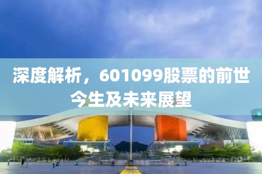 深度解析，601099股票的前世今生及未来展望