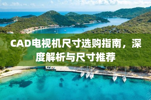 CAD电视机尺寸选购指南，深度解析与尺寸推荐