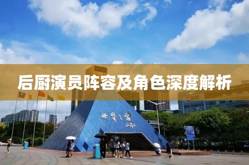 后厨演员阵容及角色深度解析