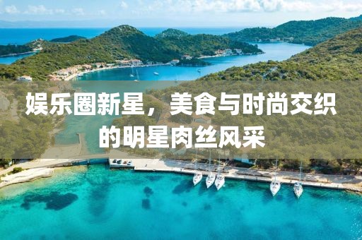 娱乐圈新星，美食与时尚交织的明星肉丝风采