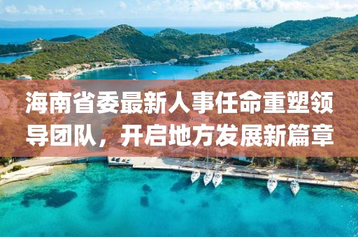 海南省委最新人事任命重塑领导团队，开启地方发展新篇章