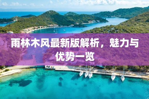 雨林木风最新版解析，魅力与优势一览