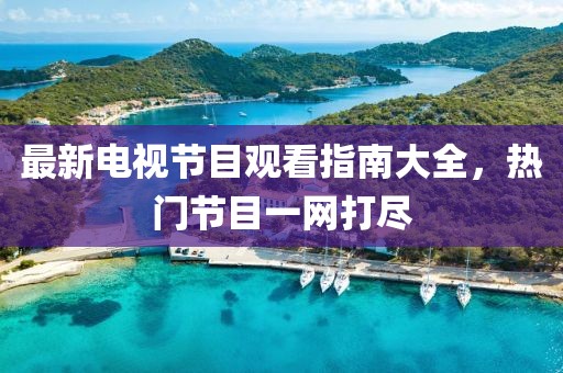 最新电视节目观看指南大全，热门节目一网打尽