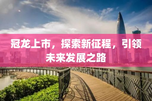 冠龙上市，探索新征程，引领未来发展之路