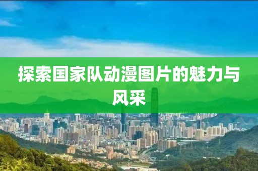 探索国家队动漫图片的魅力与风采