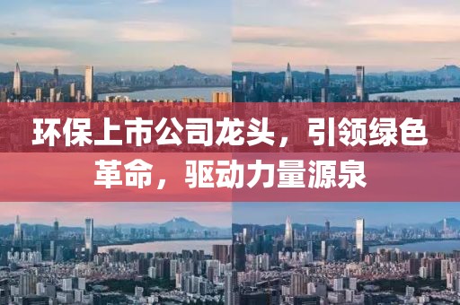 环保上市公司龙头，引领绿色革命，驱动力量源泉