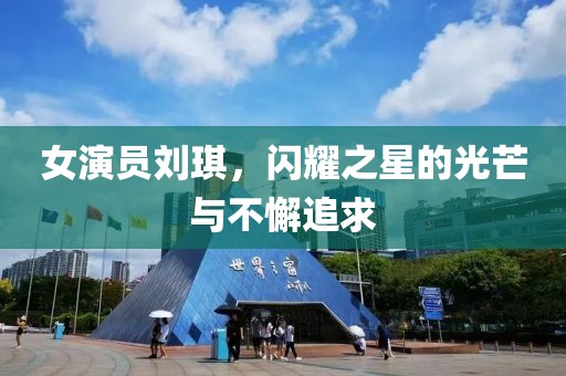 女演员刘琪，闪耀之星的光芒与不懈追求