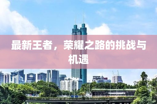 最新王者，荣耀之路的挑战与机遇