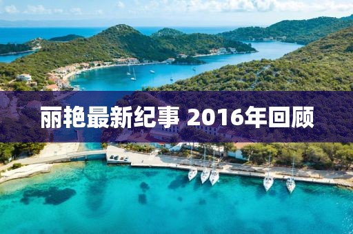 丽艳最新纪事 2016年回顾
