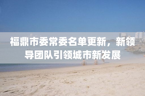 福鼎市委常委名单更新，新领导团队引领城市新发展