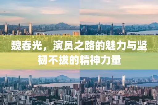 魏春光，演员之路的魅力与坚韧不拔的精神力量