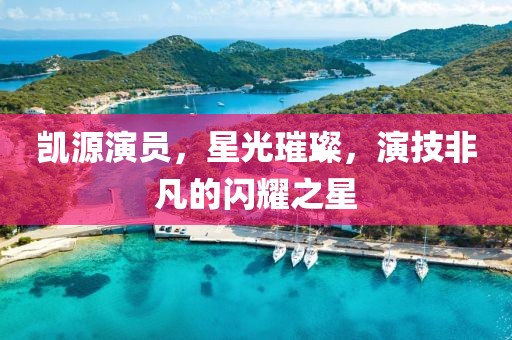 凯源演员，星光璀璨，演技非凡的闪耀之星