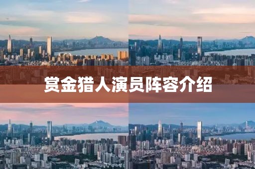 赏金猎人演员阵容介绍