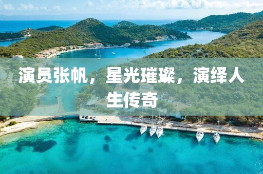 演员张帆，星光璀璨，演绎人生传奇