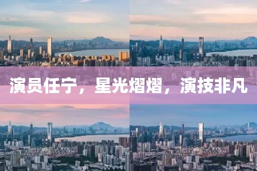 演员任宁，星光熠熠，演技非凡
