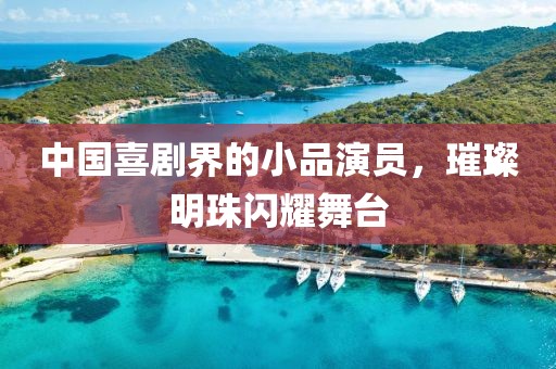 中国喜剧界的小品演员，璀璨明珠闪耀舞台