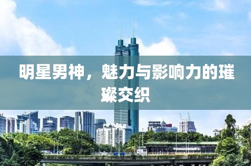 明星男神，魅力与影响力的璀璨交织