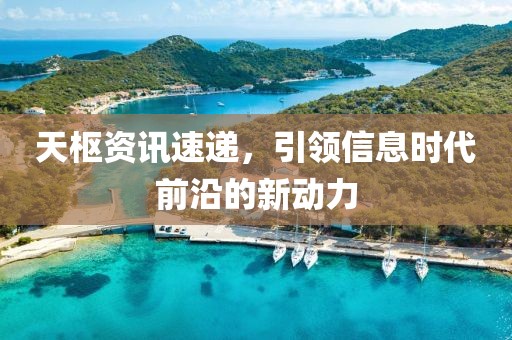 天枢资讯速递，引领信息时代前沿的新动力