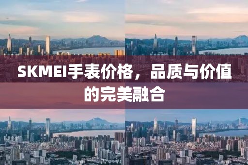 SKMEI手表价格，品质与价值的完美融合