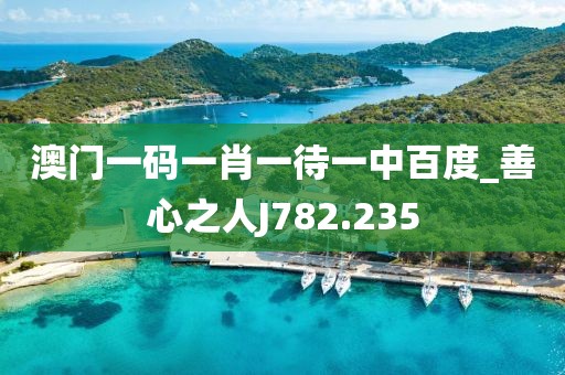 澳门一码一肖一待一中百度_善心之人J782.235