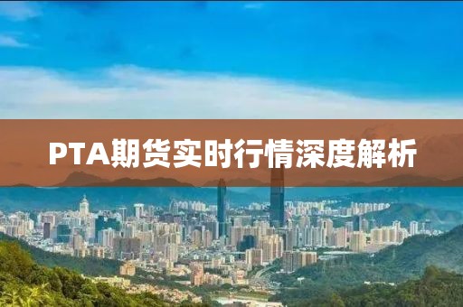 PTA期货实时行情深度解析