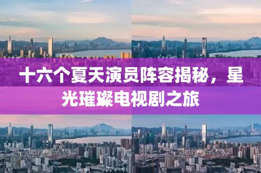 十六个夏天演员阵容揭秘，星光璀璨电视剧之旅