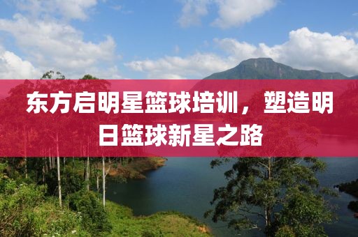 东方启明星篮球培训，塑造明日篮球新星之路