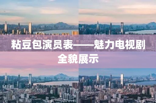 粘豆包演员表——魅力电视剧全貌展示
