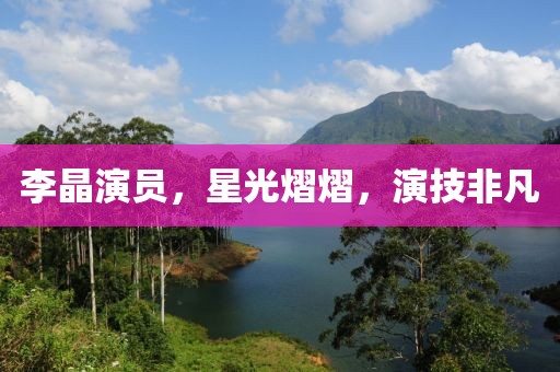 李晶演员，星光熠熠，演技非凡