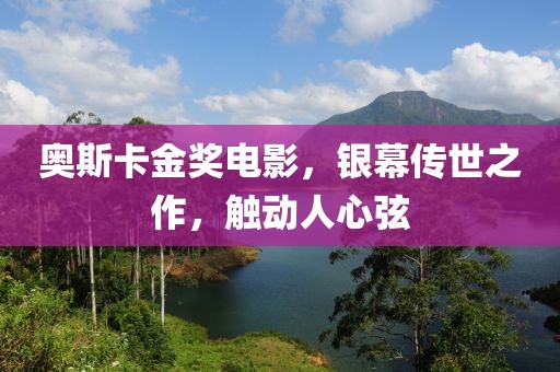 奥斯卡金奖电影，银幕传世之作，触动人心弦