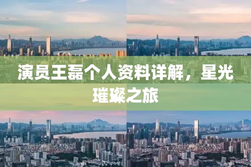 演员王磊个人资料详解，星光璀璨之旅