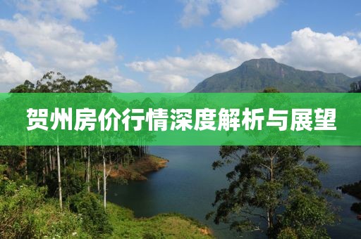 贺州房价行情深度解析与展望