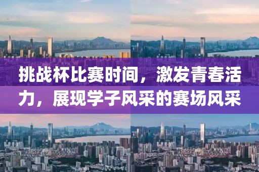 挑战杯比赛时间，激发青春活力，展现学子风采的赛场风采