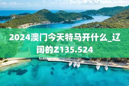 2024澳门今天特马开什么_辽阔的Z135.524