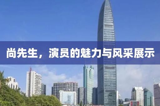 尚先生,演员的魅力与风采展示